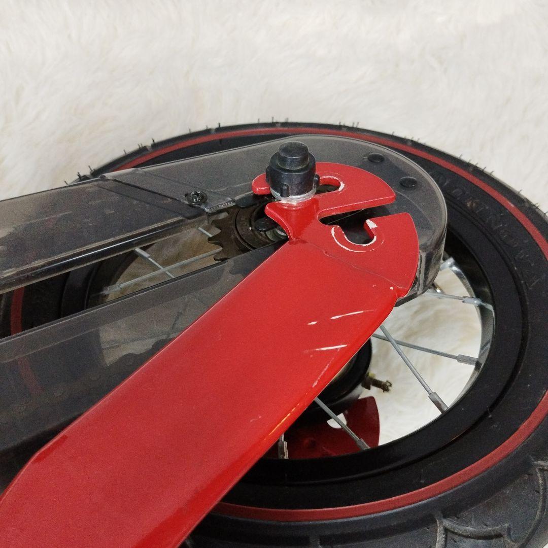 【未使用級】 へんしんバイク 12インチ 赤 スタンド＆工具セット付