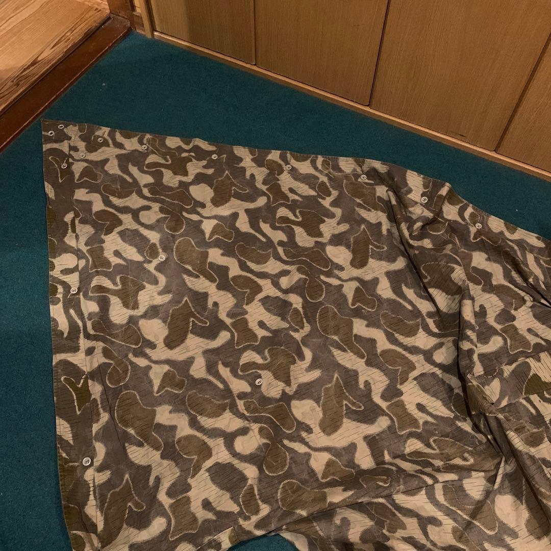 希少 オーストリア軍 ポンチョテント リバーシブル 3枚セット