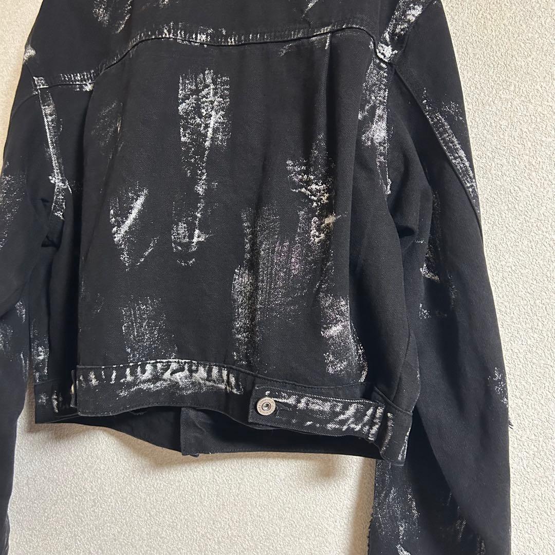 ARGUE CULTURE ペイントスタッズデニムセットアップ ブラックy2k