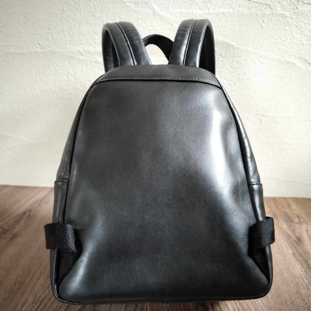 美品✨ COACH コーチ クロコ ターンロック リュック レザー 黒