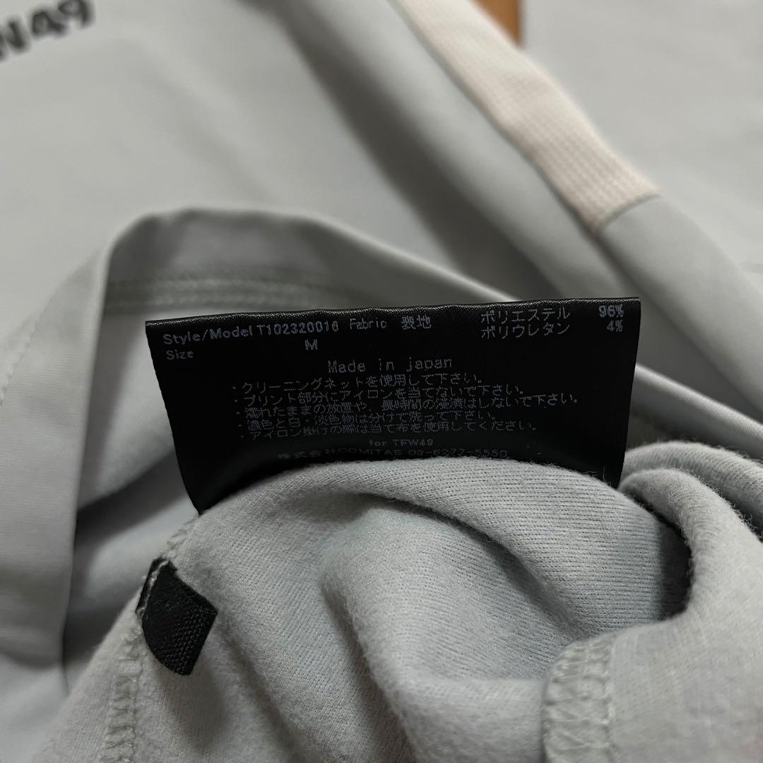 定価2.8万　TFW49 パーカー　グレー　M junhashimoto ゴルフ