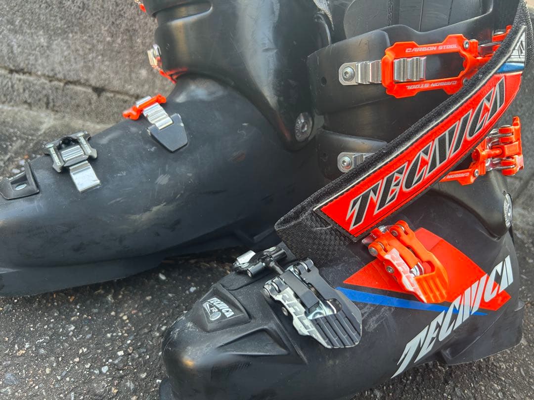 TECNICA スキーブーツ ブラック オレンジ