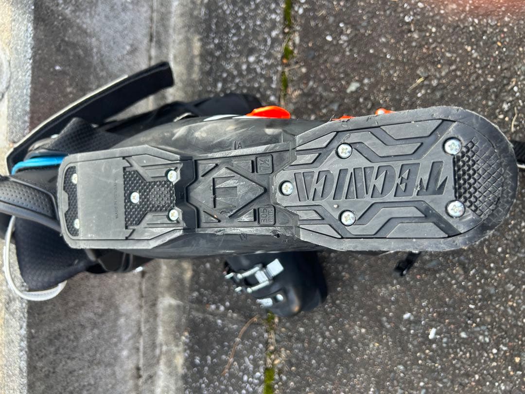 TECNICA スキーブーツ ブラック オレンジ