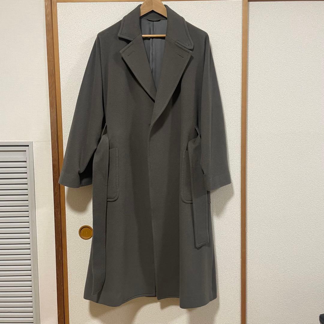 ジャケット・アウター RAINMAKER WRAP COAT /STEEL4