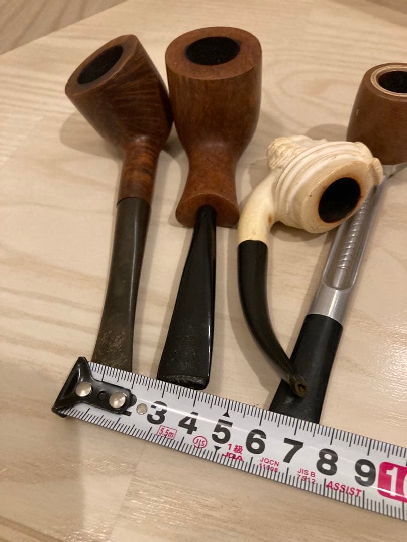 木製パイプスタンドとパイプセット