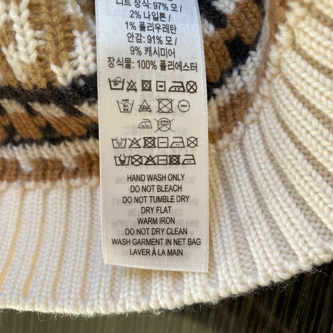 coconut 　BURBERRY ニット　カシミヤ混トーマス ベア 6Y