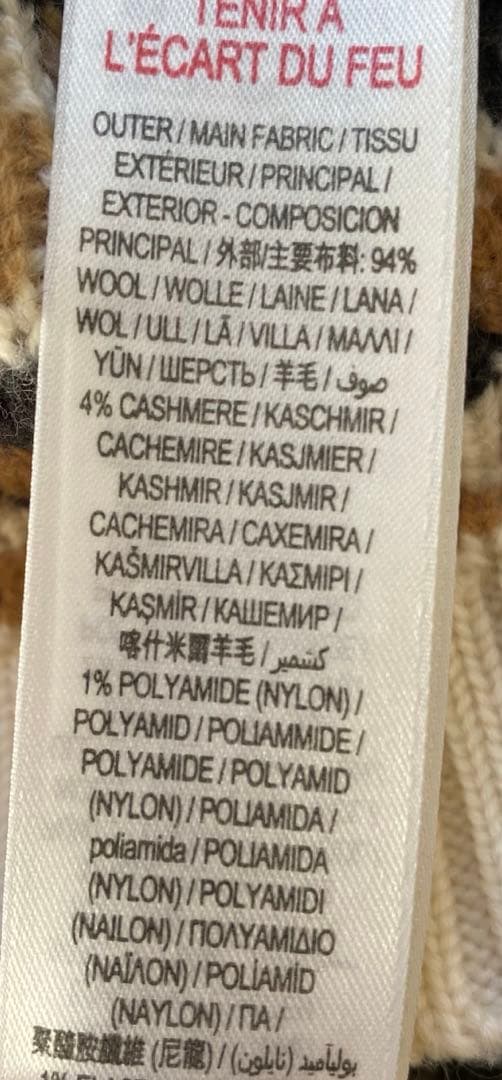 coconut 　BURBERRY ニット　カシミヤ混トーマス ベア 6Y