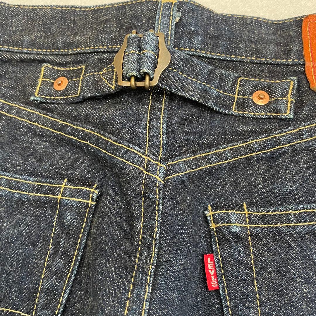 【濃紺】 リーバイス 702XX W28 日本製 復刻 BIGE シンチバック