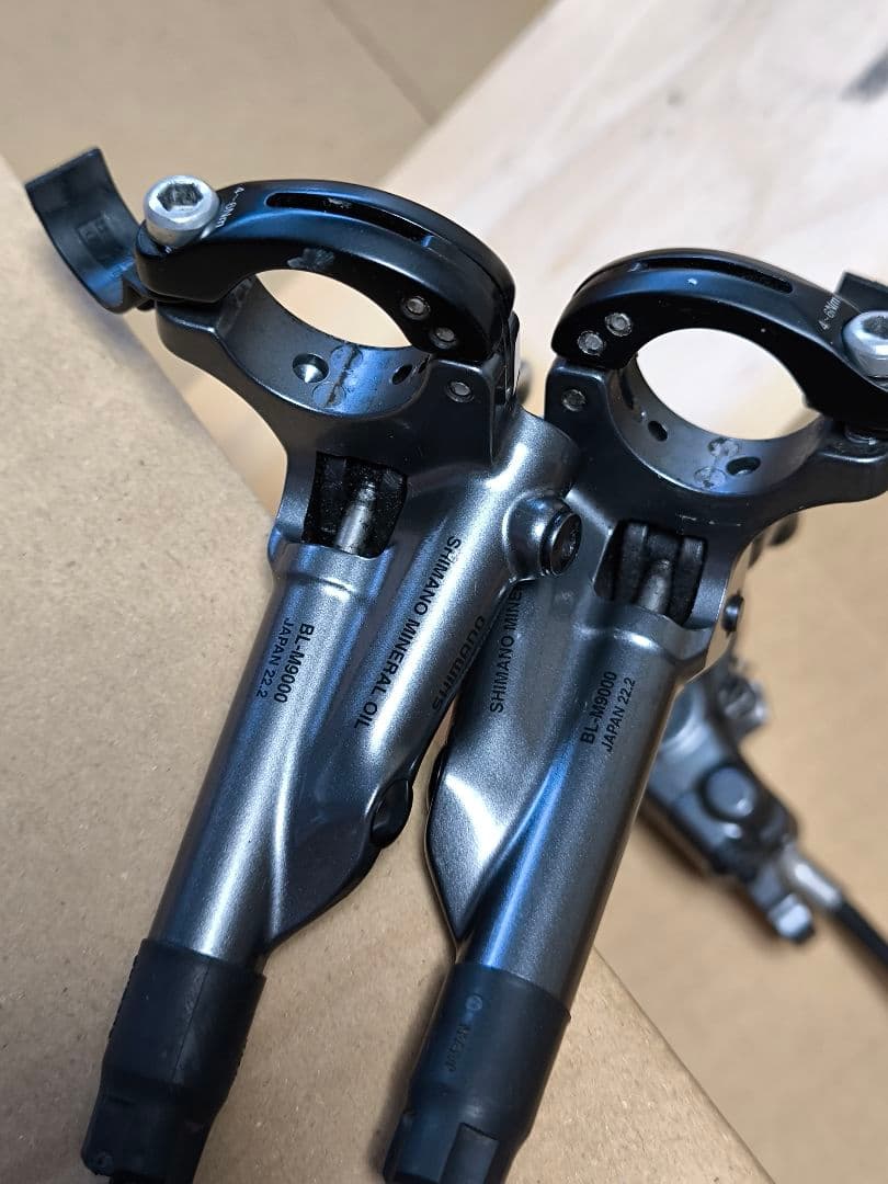 SHIMANO XTR M9000 カーボン 油圧ディスクブレーキセット 前後