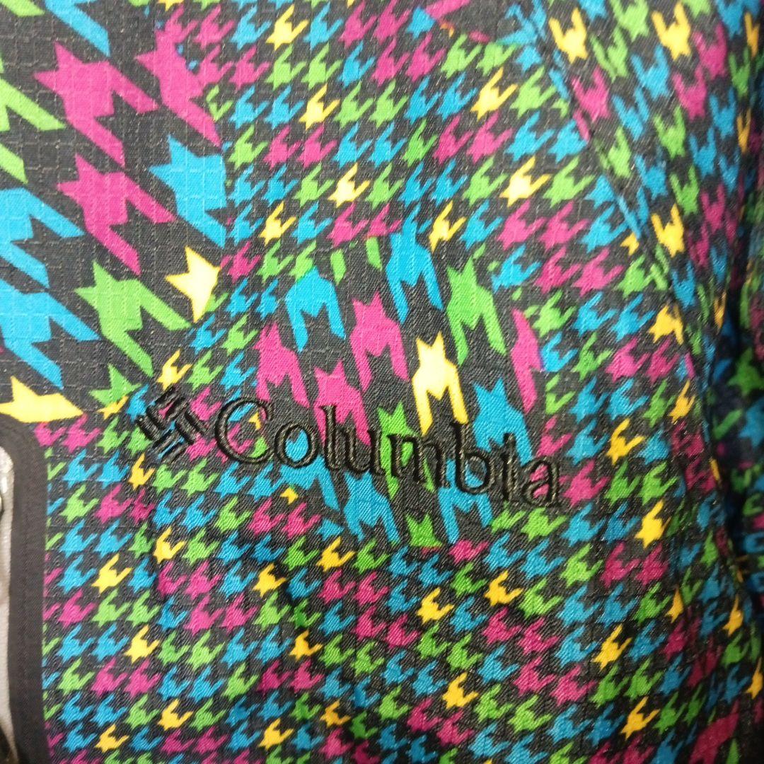 Columbia オムニテックスノーボードウェア カラフル幾何学模様　サイズM