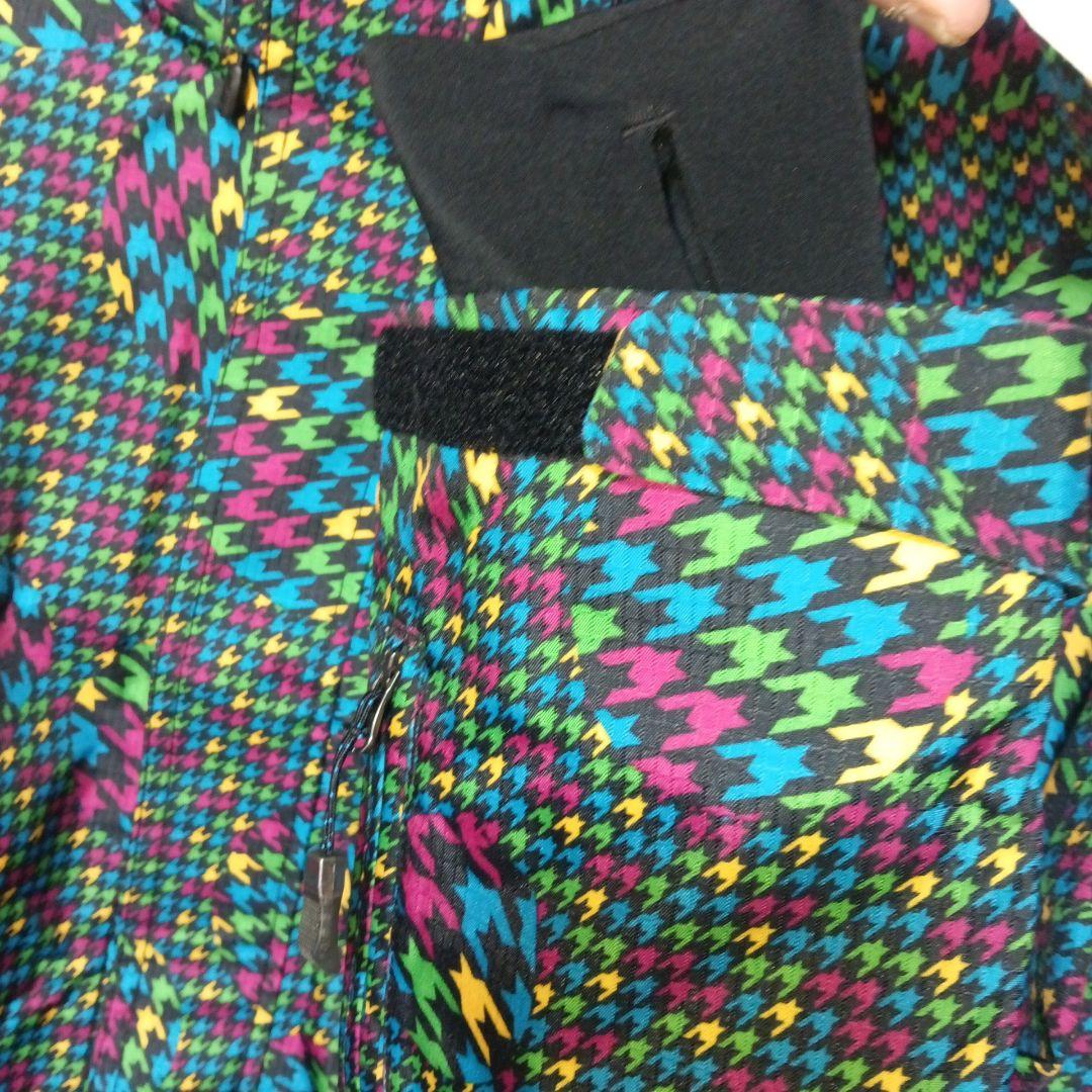 Columbia オムニテックスノーボードウェア カラフル幾何学模様　サイズM