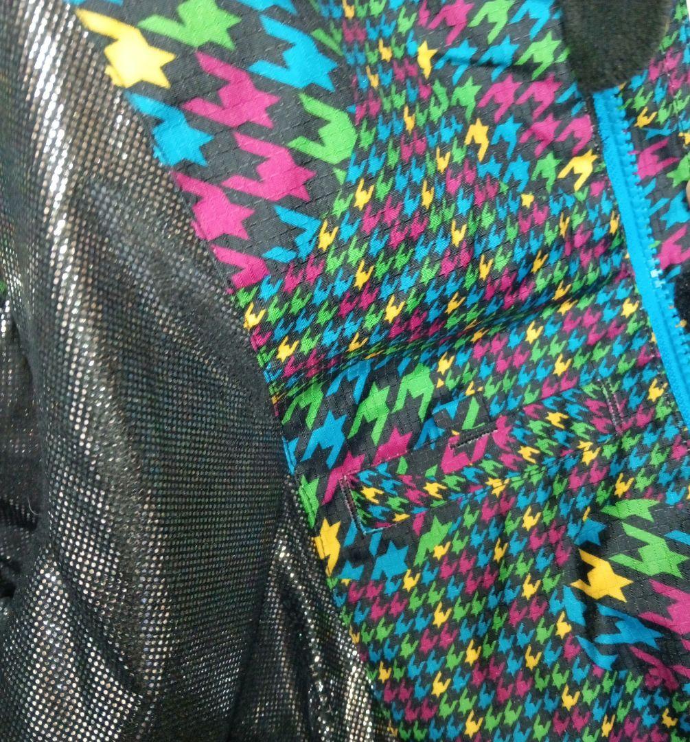 Columbia オムニテックスノーボードウェア カラフル幾何学模様　サイズM