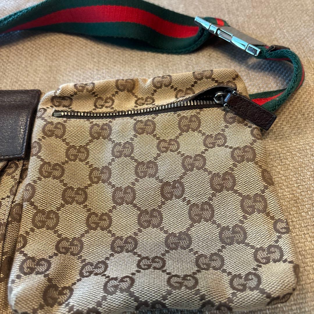 ゆな様GUCCI ボディバッグ GGパターン