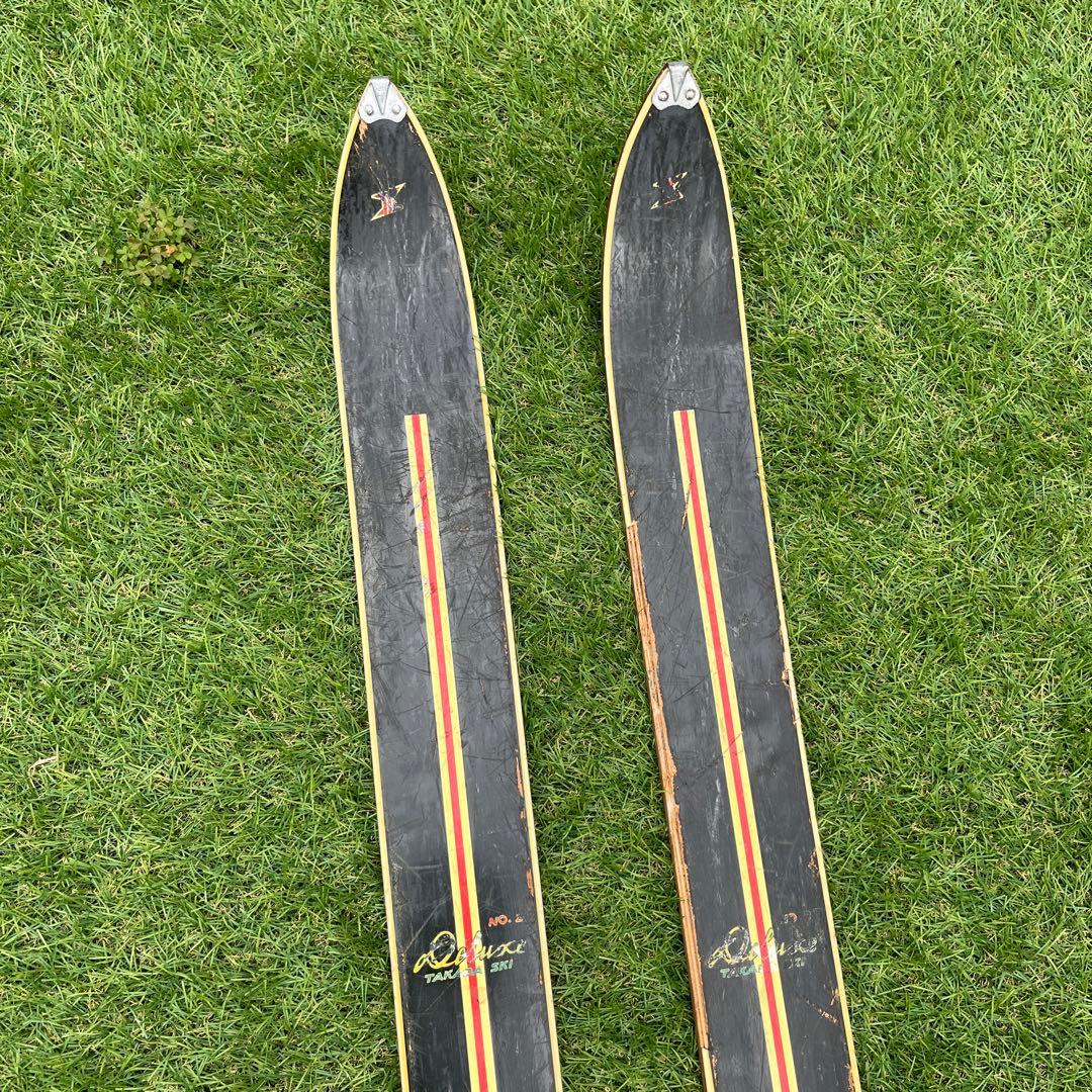 アンティーク木製スキー