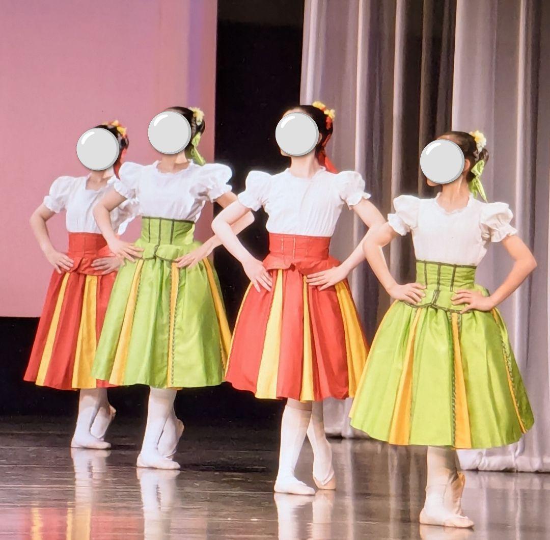 バレエ衣裳/ジュニア マズルカ·アイリッシュダンス等 16着セット+スカート1着