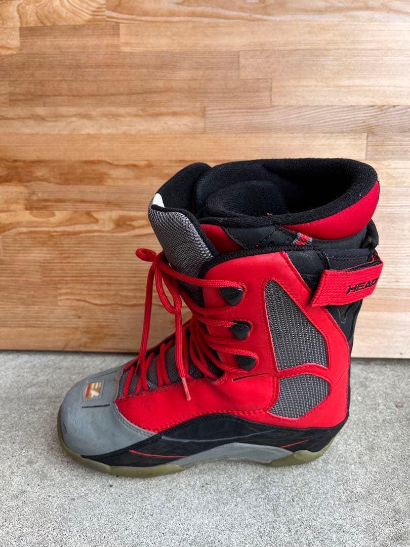 HEAD スノーボードブーツ レッド/グレー