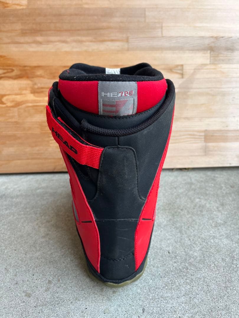 HEAD スノーボードブーツ レッド/グレー