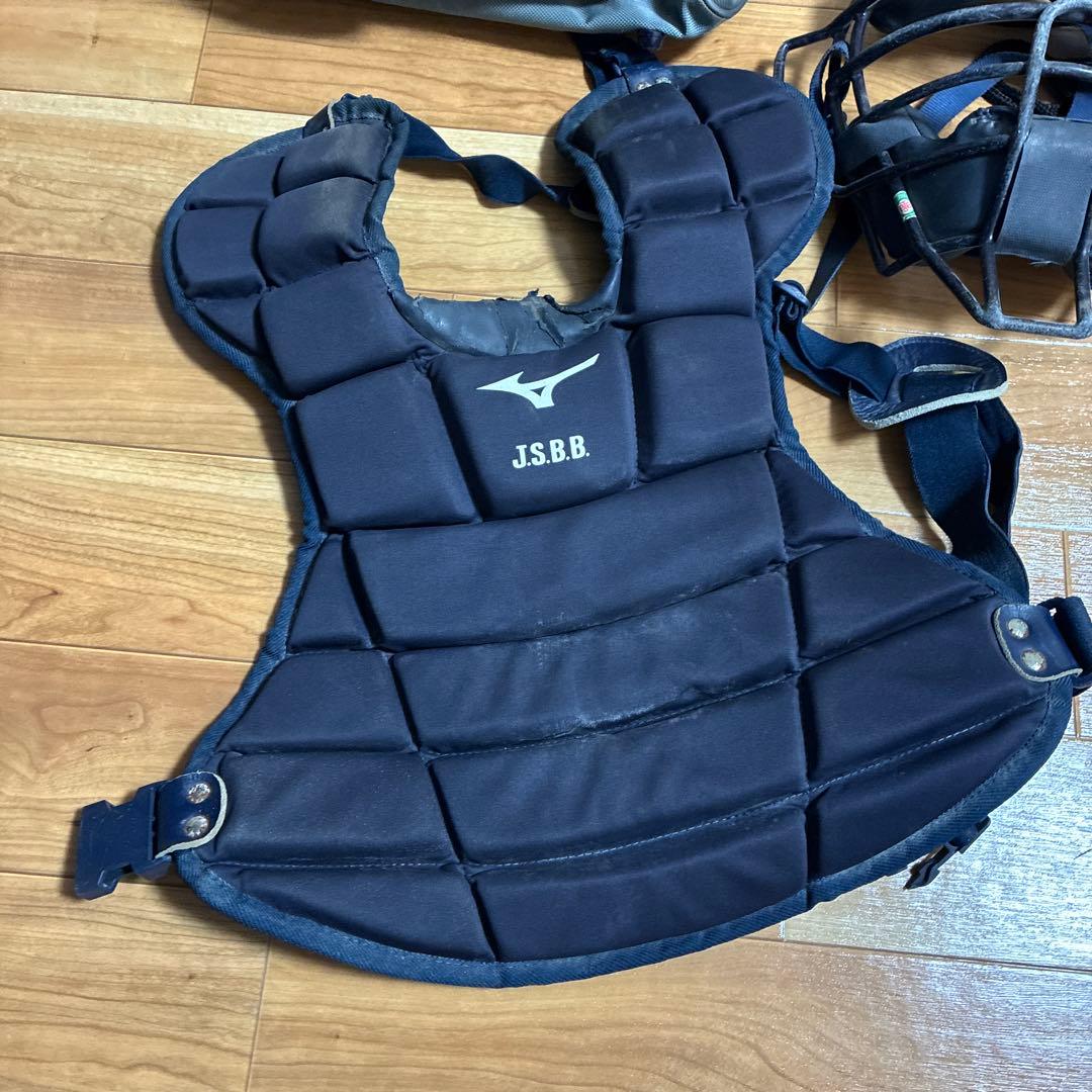 ミズノ キャッチャー用防具セット