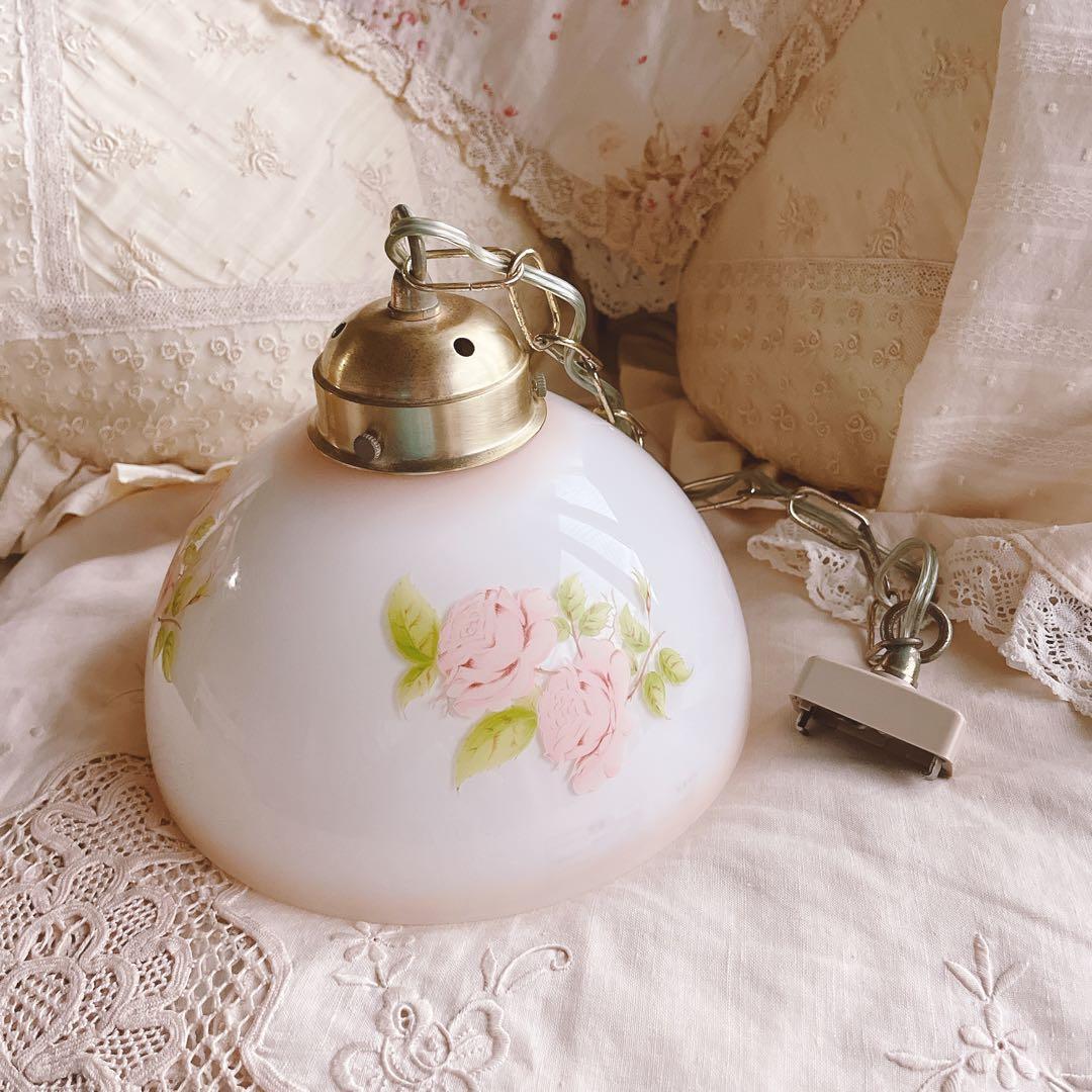 12/31までの出品♡イマンダイアナローズランプシェードマニーローズニトリ薔薇