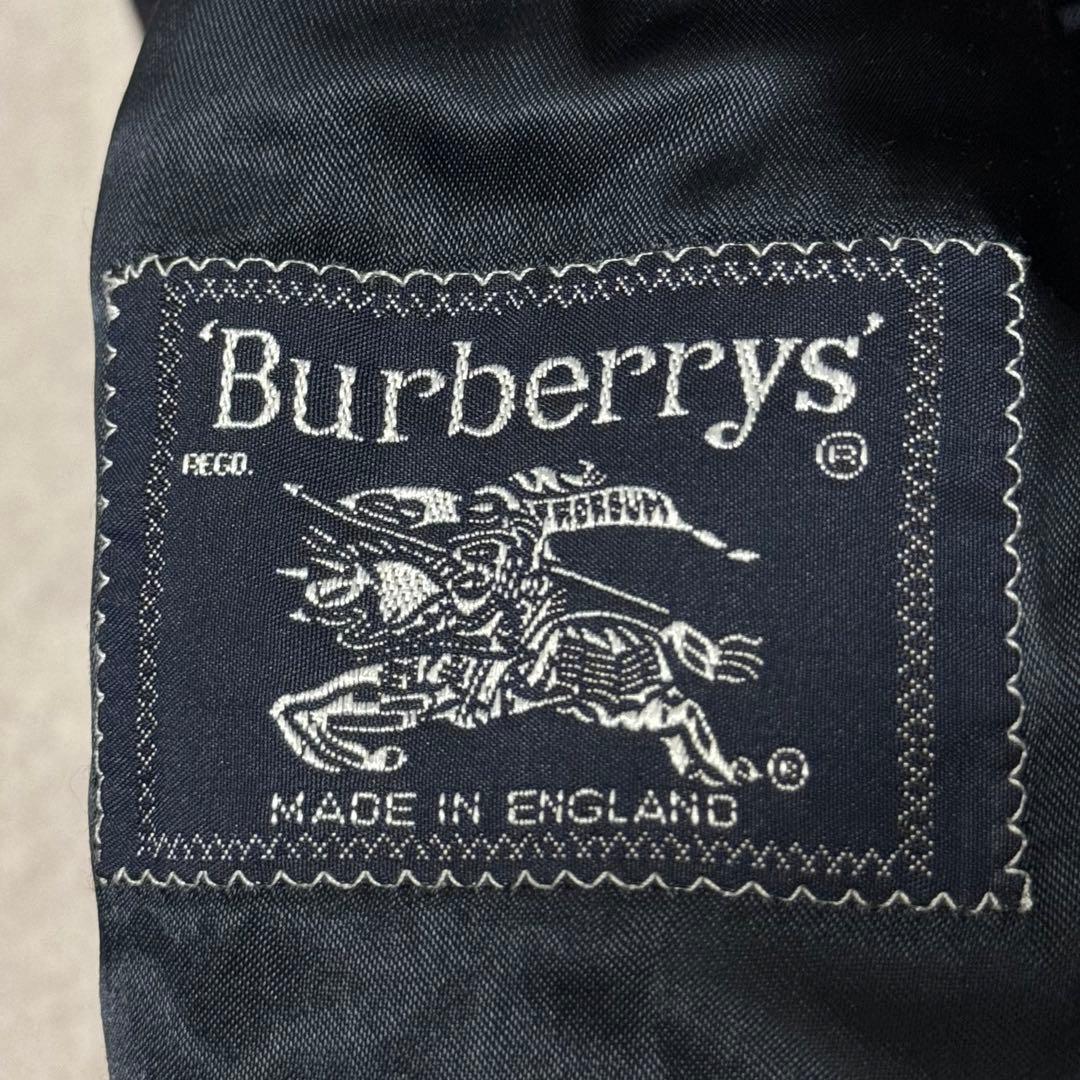 【英国製】Burberry バーバリー カシミヤ100% 比翼 チェスターコート