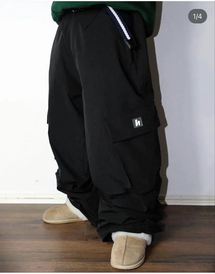 Harlautapparel 06' CARGOPANT XXLブラック