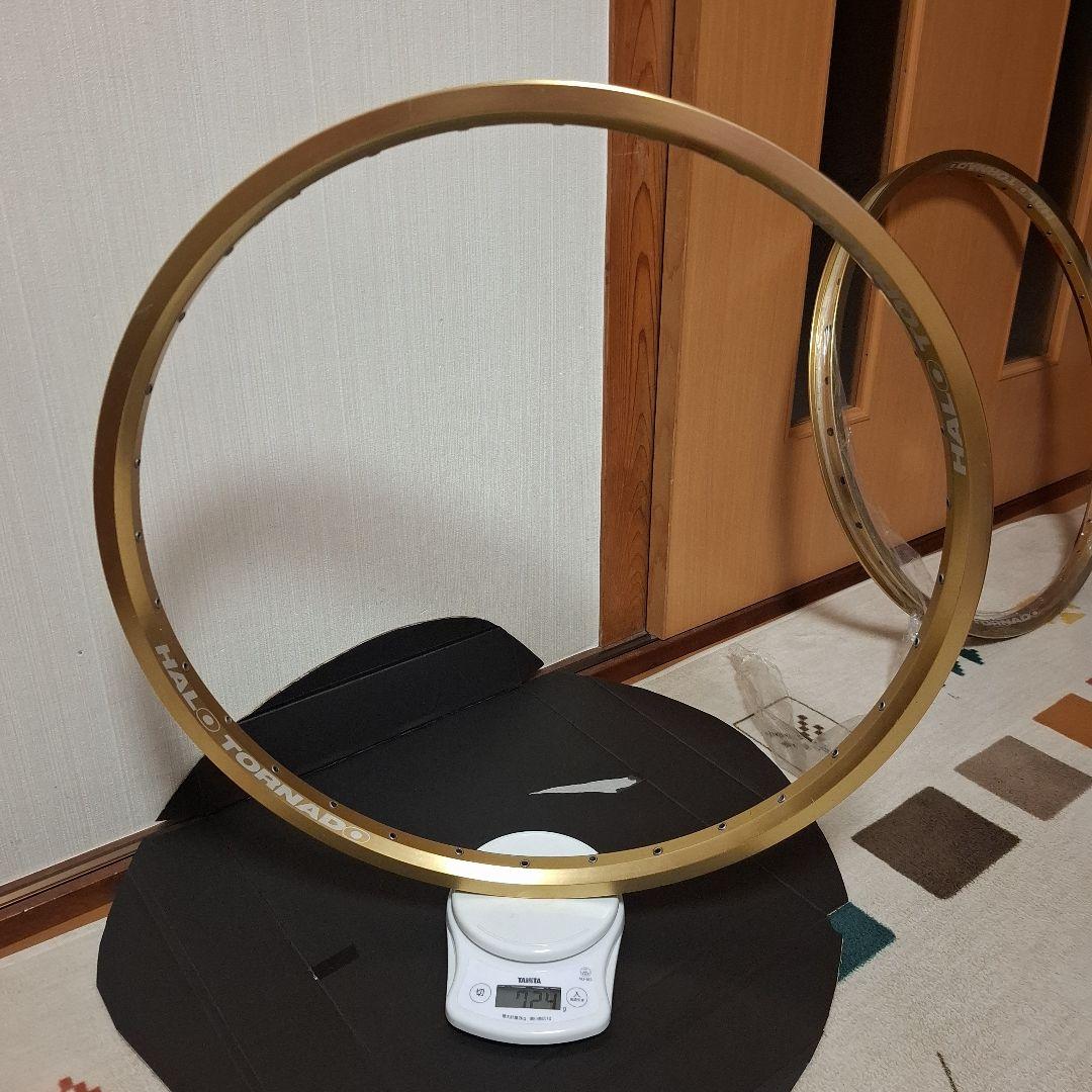 HALO TORNADE ゴールドリム 2本セット