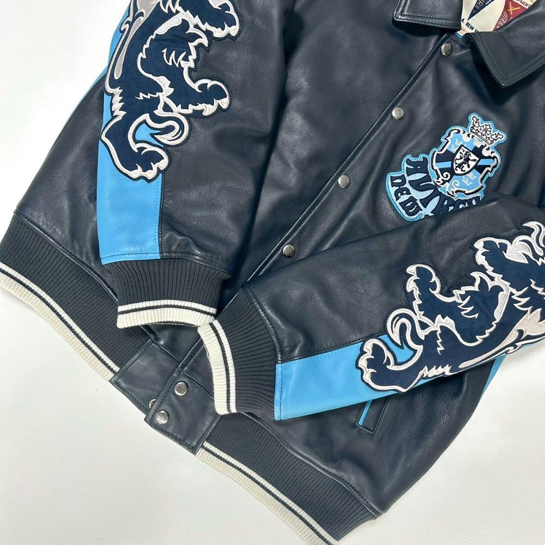 激レア 那須川天心 AVIREX レザージャケット スタジャン avirex - メルカリ