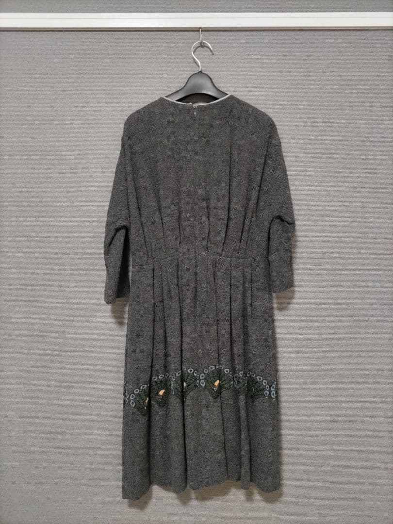 mina perhonen ミナ・ペルホネン peacock ワンピース 36の通販はau PAY