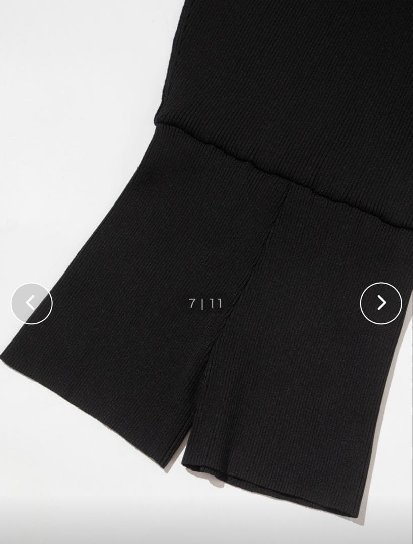 クローイ様専用ページ 未使用 WCJ インナー付きリブニットスカート