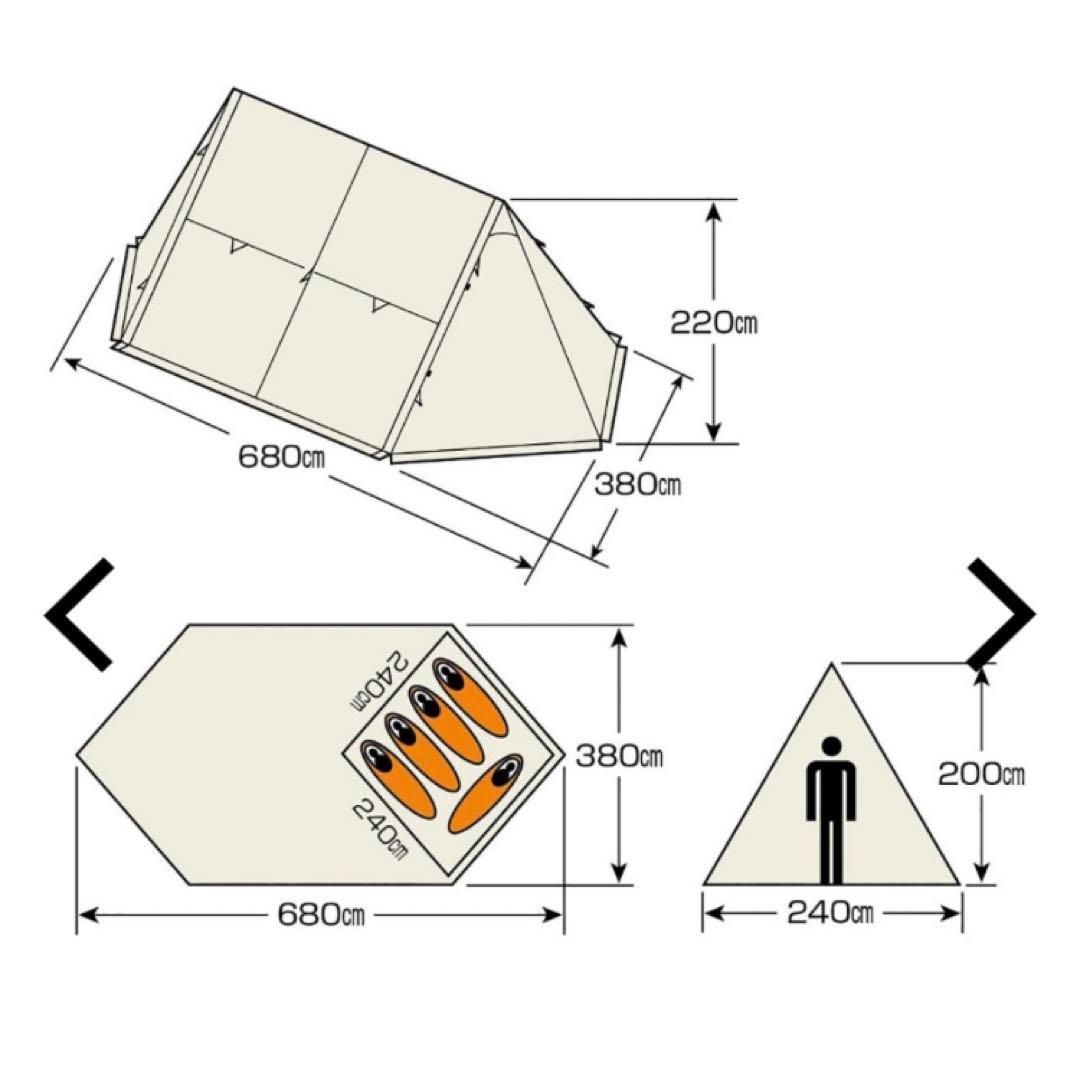キャプテンスタッグ CSクラッシックス　キャンプベースUV