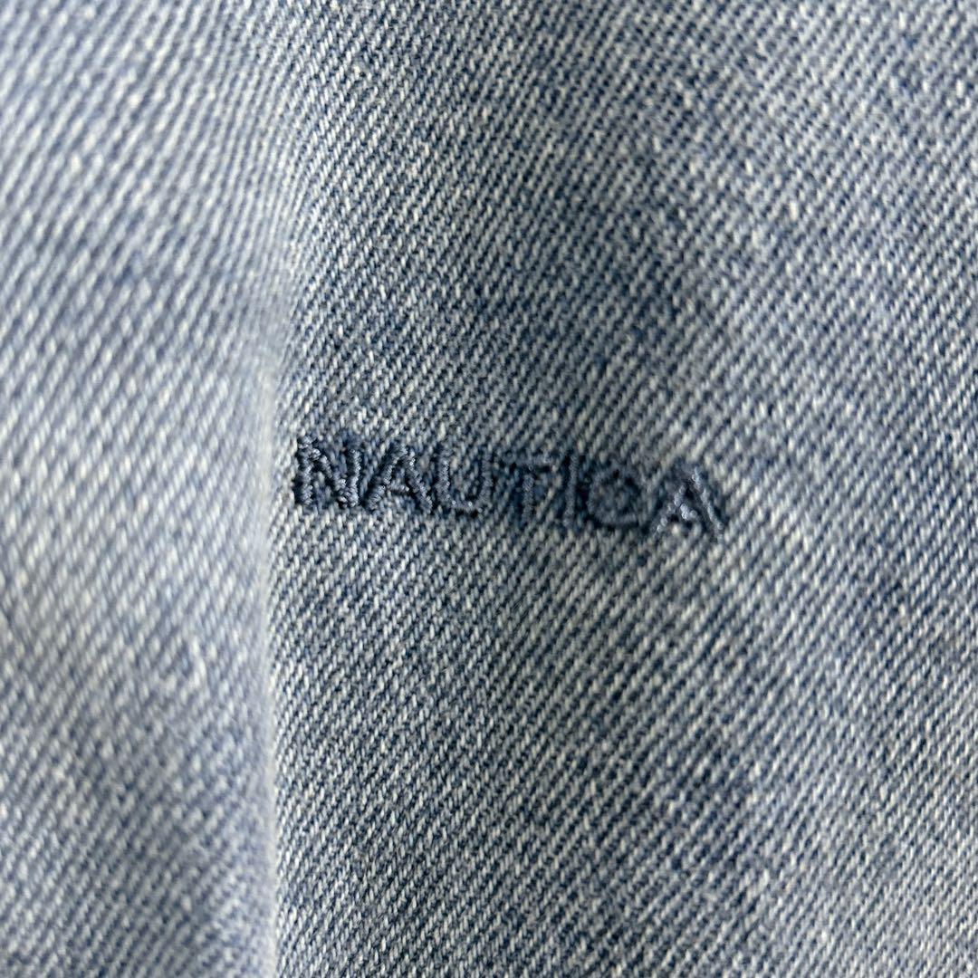 【ノーティカ】NAUTICA XL デニムジャケット ブルゾン a3888