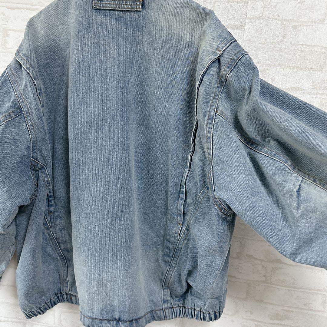【ノーティカ】NAUTICA XL デニムジャケット ブルゾン a3888