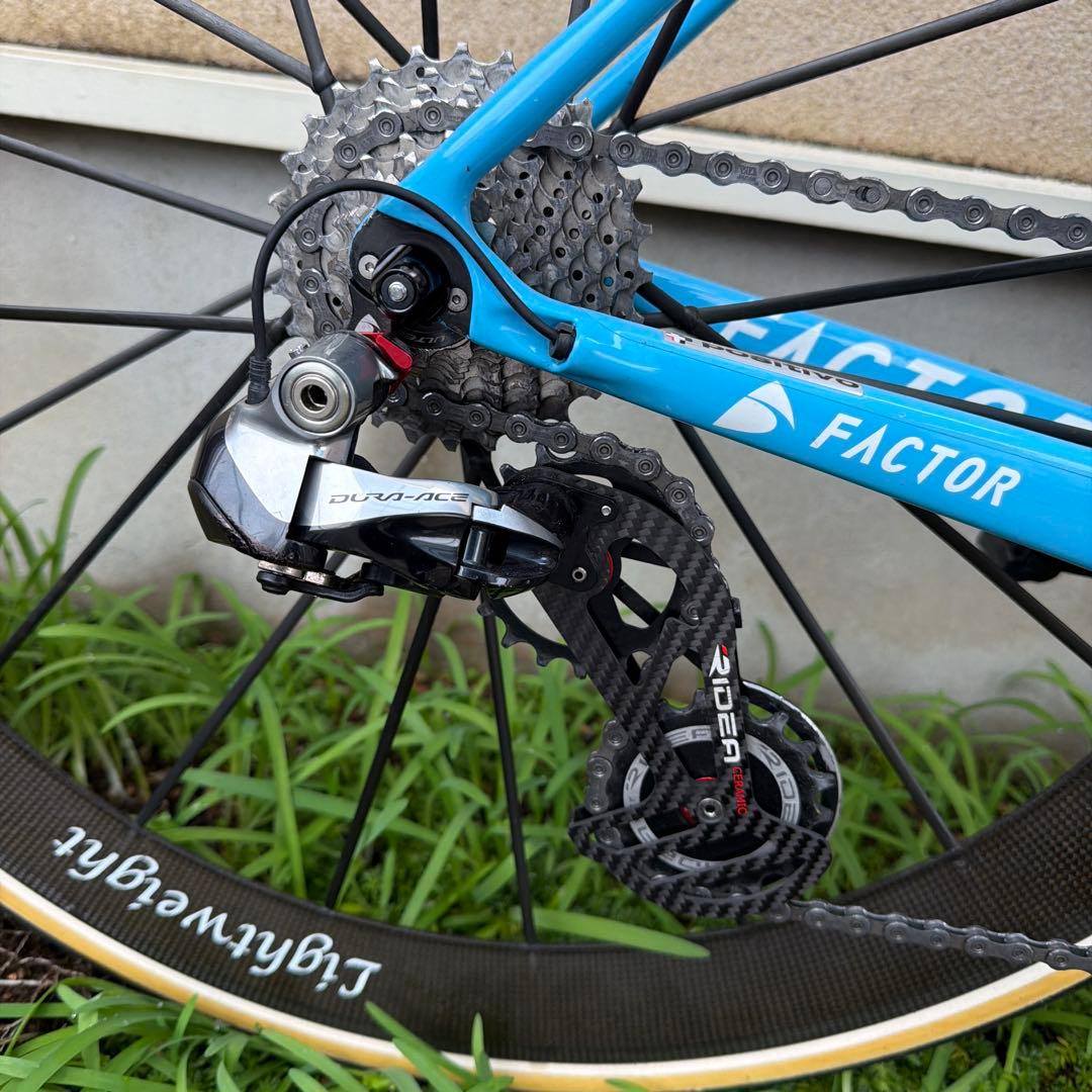 総額170万超 FACTOR O2 dura ace di2 完成車 6.2kg