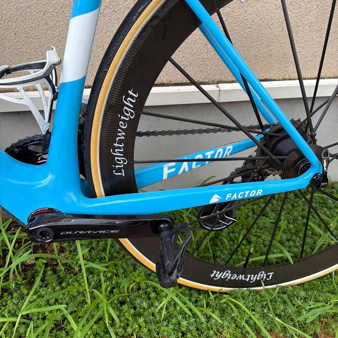 総額170万超 FACTOR O2 dura ace di2 完成車 6.2kg