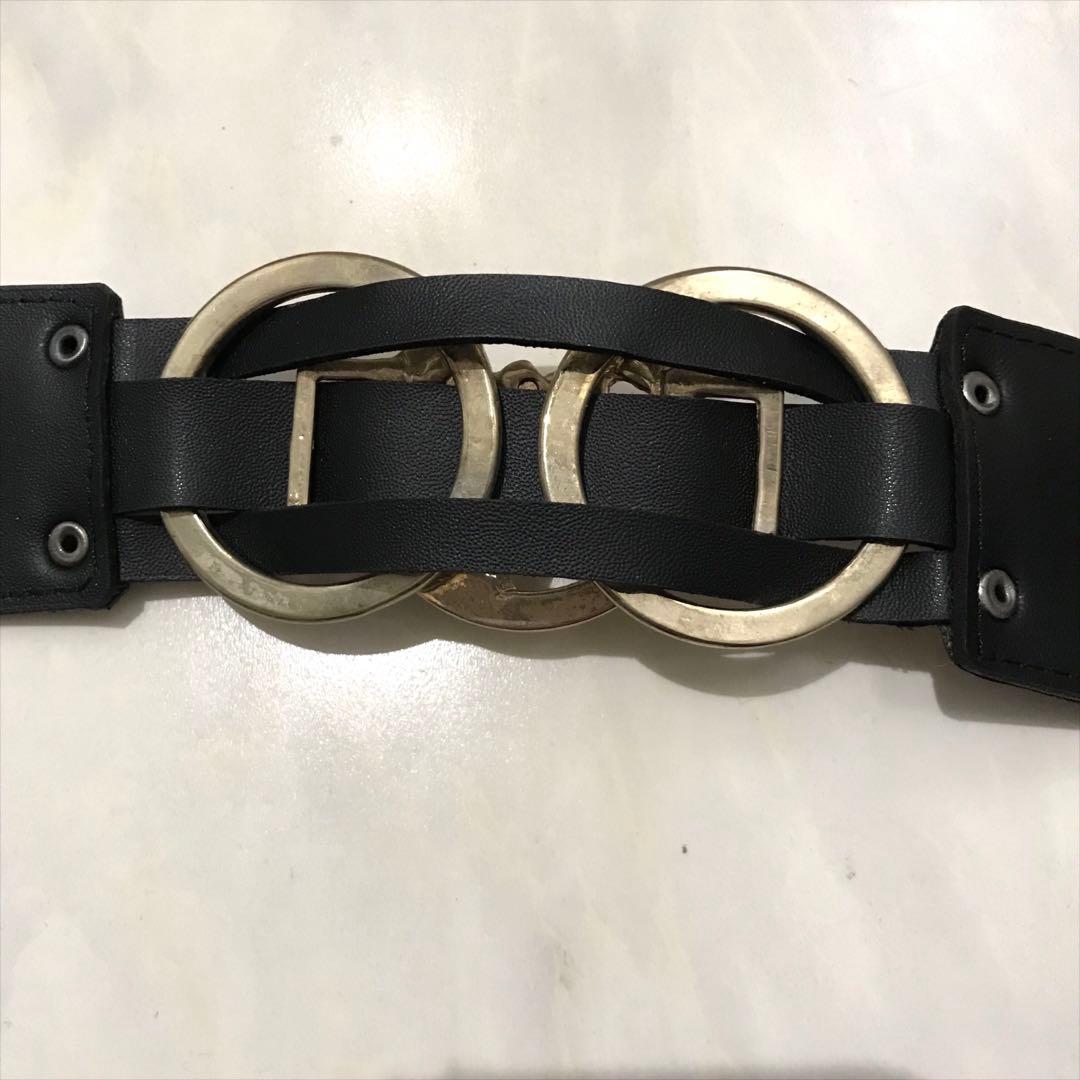 【送料込】d.i.a ロゴ ベルト 豹 アニマル Y2K 00s 平成ギャル