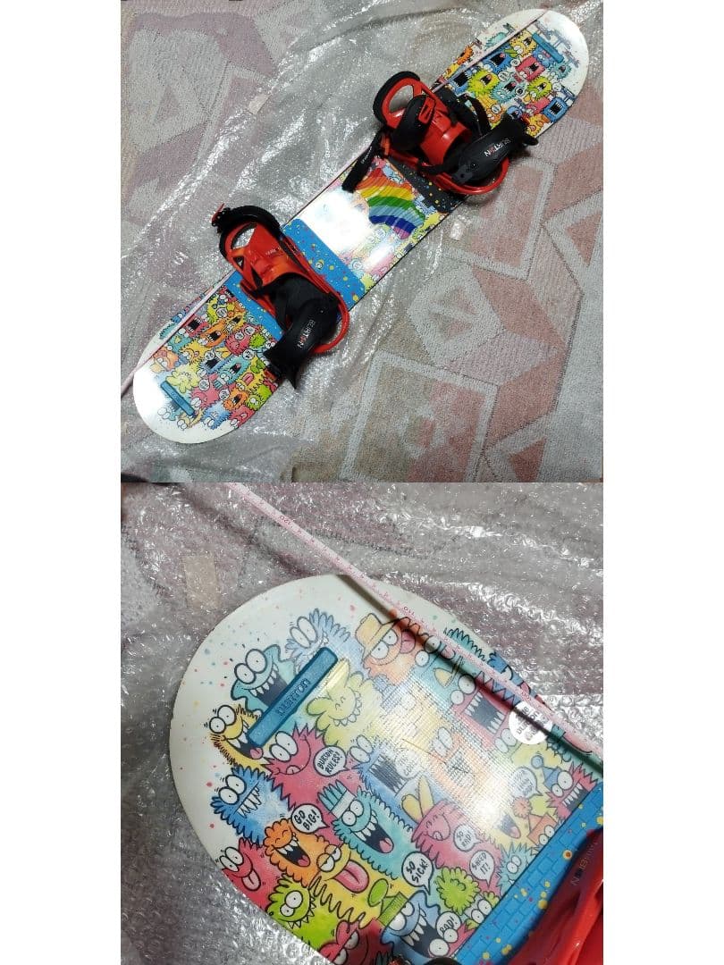 Burton chopper 120　2016年製　ビンディング　セット　キッズ