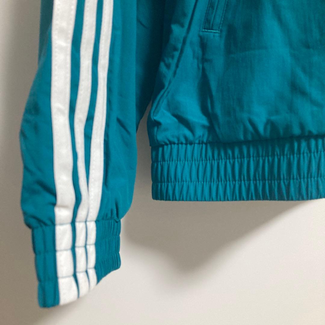 新品未使用タグ付き‼︎adidasトレフォイル×グリーントラックジャケットジャージ