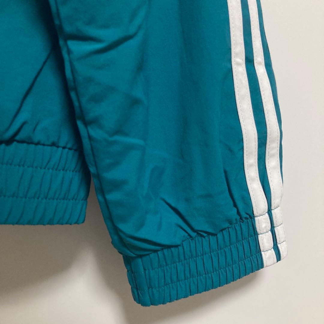 新品未使用タグ付き‼︎adidasトレフォイル×グリーントラックジャケットジャージ