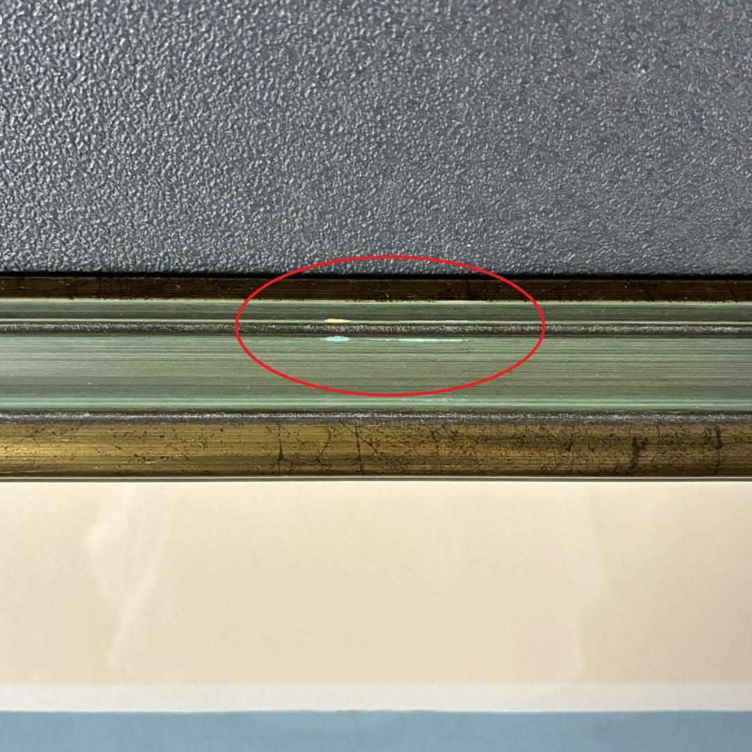 山下清「日本平よりの富士」リトグラフ 落款有 あずま工芸 裸の大将