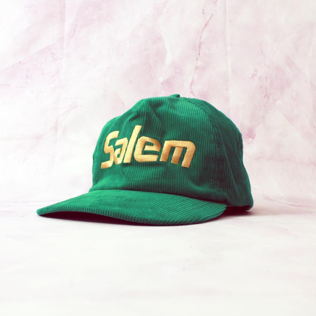 デッドストック SALEM セーラム トラッカーキャップ コーデュロイ タバコ