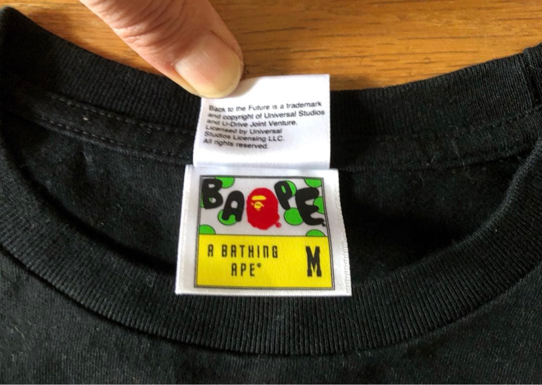 A BATHING APE × BACK TO THE FUTURE Tシャツ