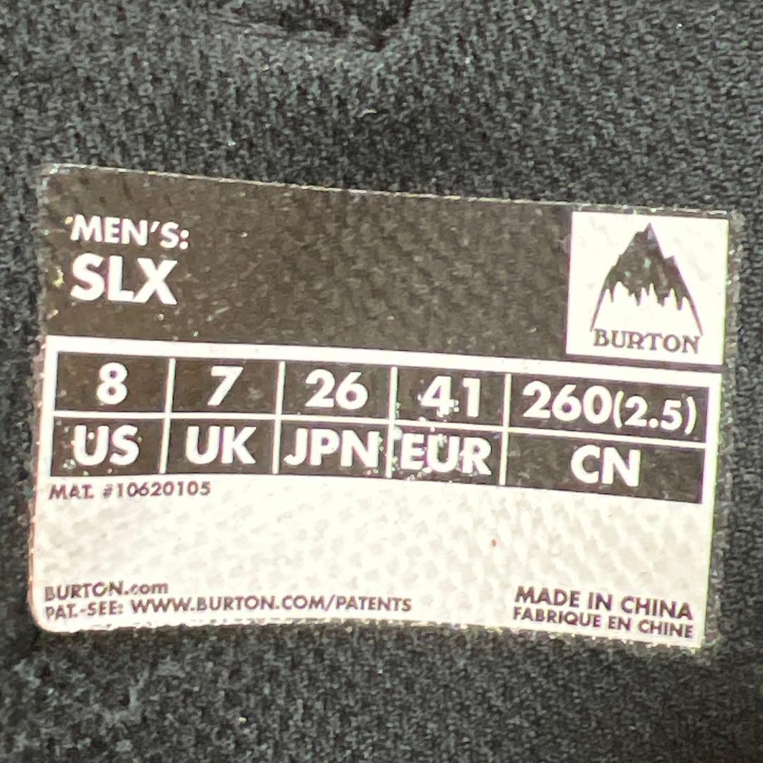【美品_即日発送】BURTON スノボブーツSLX 26cm 21-22モデル