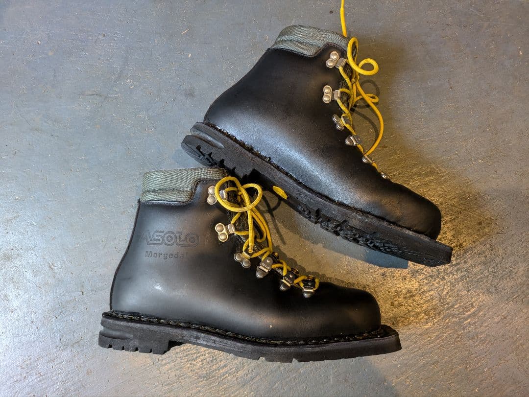 ASOLO　テレマークスキーモルゲダール革製 UK8 1/2 27.5cm