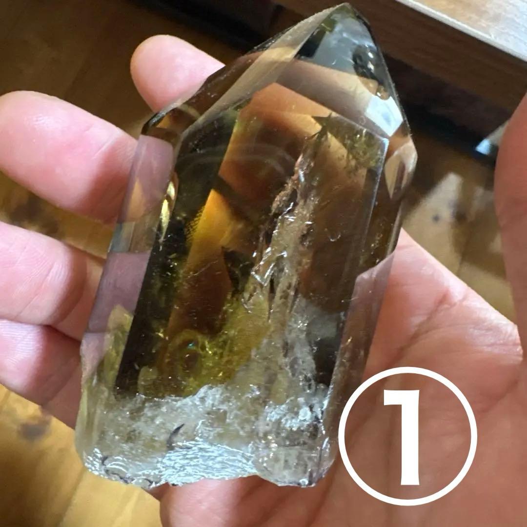 【高品質】スモーキーシトリン　ポイント　セット