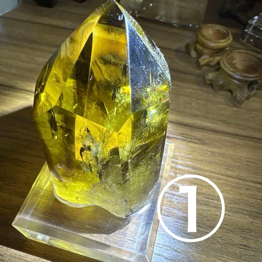 【高品質】スモーキーシトリン　ポイント　セット