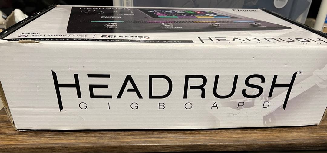 即配送　HEADRUSH GIGBOARD 箱電源ケーブル付き
