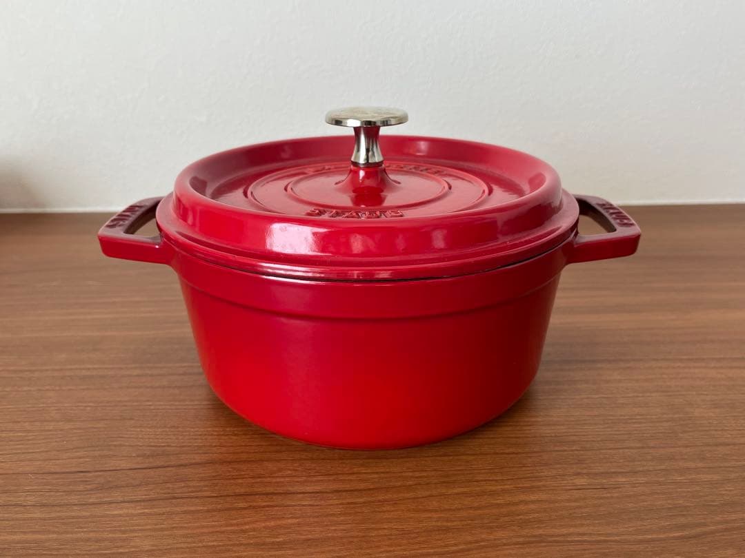 【STAUB】ピコ・ココット ラウンドチェリー/18㎝