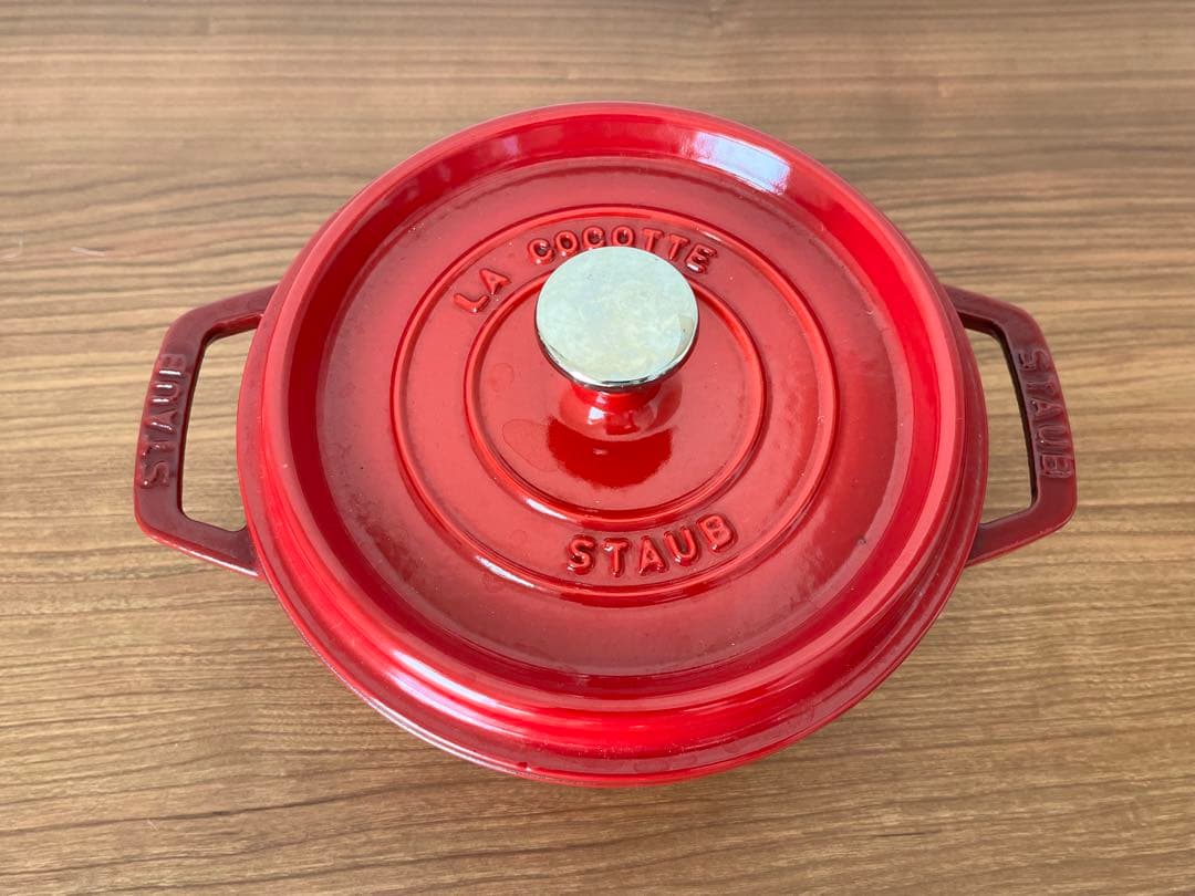 【STAUB】ピコ・ココット ラウンドチェリー/18㎝