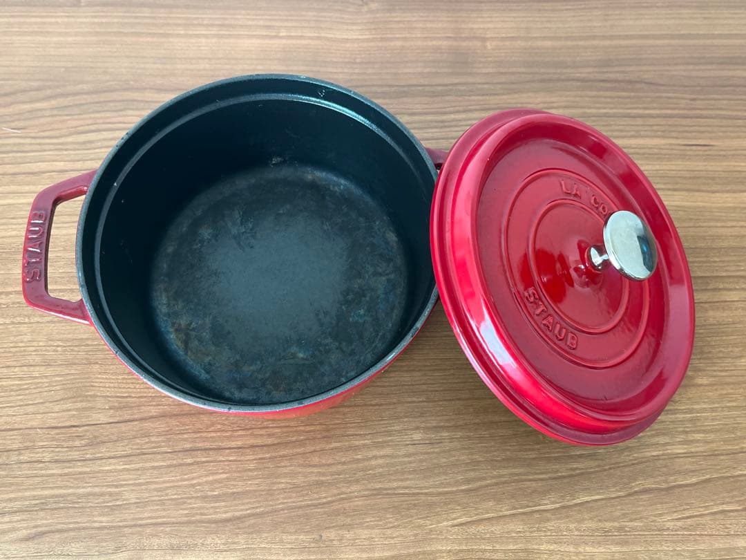 【STAUB】ピコ・ココット ラウンドチェリー/18㎝