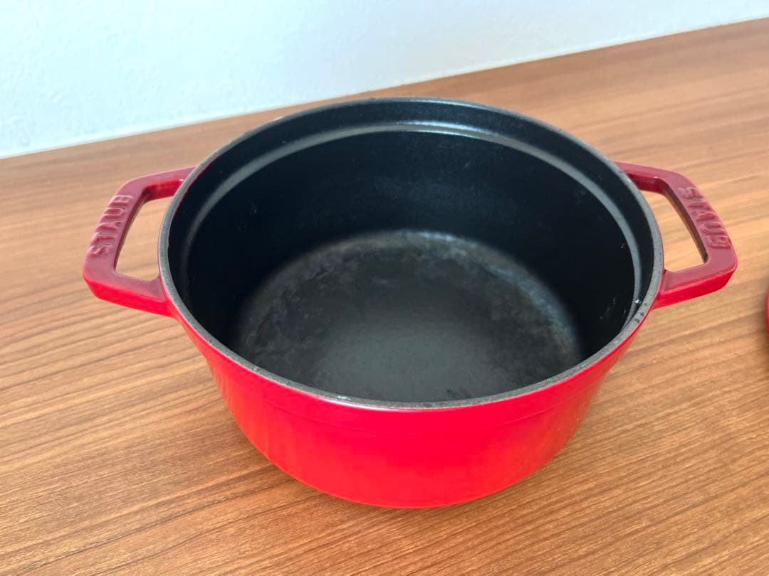 【STAUB】ピコ・ココット ラウンドチェリー/18㎝